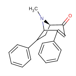 62215-10-5  8-Azabicyclo[3.2.1]oct-3-en-2-one, 8-methyl-4,6-diphenyl-, endo-
