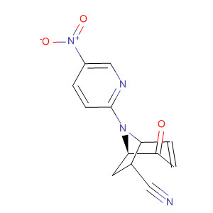 62219-53-8  8-Azabicyclo[3.2.1]oct-3-ene-6-carbonitrile,8-(5-nitro-2-pyridinyl)-2-oxo-, endo-