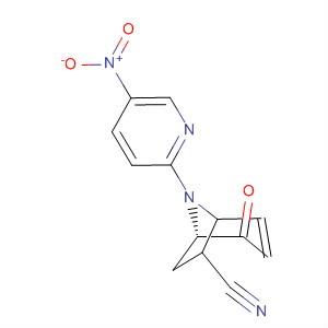 62219-54-9  8-Azabicyclo[3.2.1]oct-3-ene-6-carbonitrile,8-(5-nitro-2-pyridinyl)-2-oxo-, exo-
