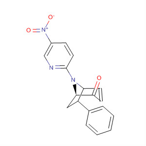62219-58-3  8-Azabicyclo[3.2.1]oct-3-en-2-one, 8-(5-nitro-2-pyridinyl)-6-phenyl-,endo-