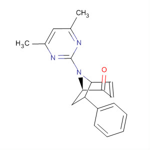 62219-60-7  8-Azabicyclo[3.2.1]oct-3-en-2-one,8-(4,6-dimethyl-2-pyrimidinyl)-6-phenyl-, endo-