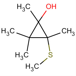 62234-59-7  Cyclopropanol, 1,2,2,3-tetramethyl-3-(methylthio)-