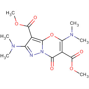 62235-92-1  7H-Pyrazolo[5,1-b][1,3]oxazine-3,6-dicarboxylic acid,2,5-bis(dimethylamino)-7-oxo-, dimethyl ester