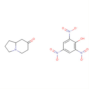 62240-41-9  7(1H)-Indolizinone, hexahydro-, compd. with 2,4,6-trinitrophenol (1:1)