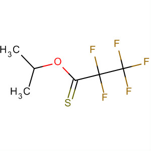 62243-63-4  Propanethioic acid, pentafluoro-, S-(1-methylethyl) ester
