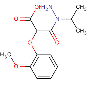 62251-74-5  Acetic acid, (2-methoxyphenoxy)-, 2-(1-methylethyl)hydrazide