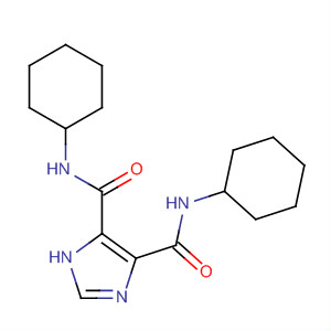 62255-01-0  1H-Imidazole-4,5-dicarboxamide, N,N'-dicyclohexyl-