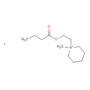 62260-84-8  Piperidinium, 1-methyl-1-[2-(1-oxobutoxy)ethyl]-, iodide