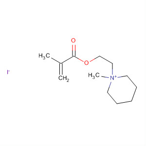 62260-88-2  Piperidinium, 1-methyl-1-[2-[(2-methyl-1-oxo-2-propenyl)oxy]ethyl]-,iodide