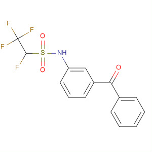 62261-65-8  Ethanesulfonamide, N-(3-benzoylphenyl)-1,2,2,2-tetrafluoro-