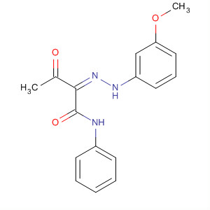 62269-08-3  Butanamide, 2-[(3-methoxyphenyl)hydrazono]-3-oxo-N-phenyl-, (Z)-