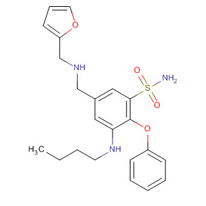 62274-58-2  Benzenesulfonamide,3-(butylamino)-5-[[(2-furanylmethyl)amino]methyl]-2-phenoxy-