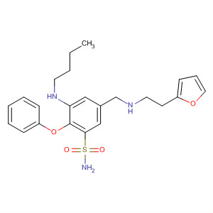 62274-60-6  Benzenesulfonamide,3-(butylamino)-5-[[(2-furanylmethyl)methylamino]methyl]-2-phenoxy-