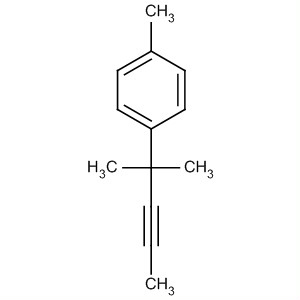 62283-62-9  Benzene, 1-(1,1-dimethyl-2-butynyl)-4-methyl-