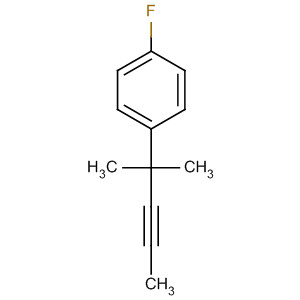 62283-64-1  Benzene, 1-(1,1-dimethyl-2-butynyl)-4-fluoro-