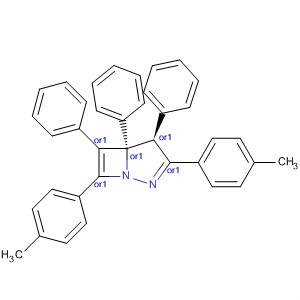 62284-14-4  1,2-Diazabicyclo[3.2.0]hepta-2,6-diene,3,7-bis(4-methylphenyl)-4,5,6-triphenyl-, trans-