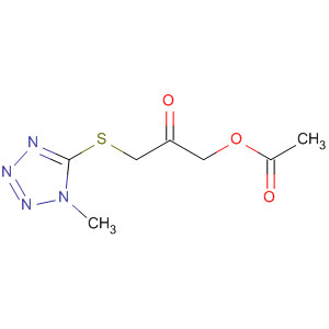 62284-47-3  2-Propanone, 1-(acetyloxy)-3-[(1-methyl-1H-tetrazol-5-yl)thio]-