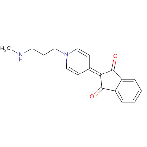 62295-46-9  1H-Indene-1,3(2H)-dione,2-[1-[3-(methylamino)propyl]-4(1H)-pyridinylidene]-