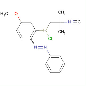 62301-35-3  Palladium,chloro(2-isocyano-2-methylpropane)[5-methoxy-2-(phenylazo)phenyl]-