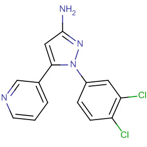 623158-62-3  1H-Pyrazol-3-amine, 1-(3,4-dichlorophenyl)-5-(3-pyridinyl)-