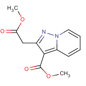 61860-44-4  Pyrazolo[1,5-a]pyridine-2-acetic acid, 3-(methoxycarbonyl)-, methylester