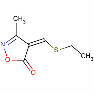 61861-36-7  5(4H)-Isoxazolone, 4-[(ethylthio)methylene]-3-methyl-, (Z)-
