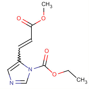 61866-05-5  1H-Imidazole-1-carboxylic acid, 5-(3-methoxy-3-oxo-1-propenyl)-, ethylester