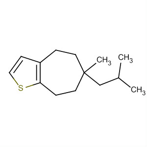 61871-00-9  4H-Cyclohepta[b]thiophene,5,6,7,8-tetrahydro-6-methyl-6-(2-methylpropyl)-