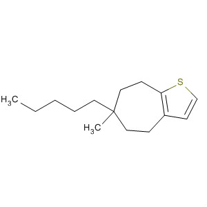 61871-31-6  4H-Cyclohepta[b]thiophene, 5,6,7,8-tetrahydro-6-methyl-6-pentyl-