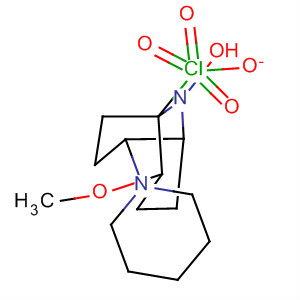 61877-10-9  9-Azabicyclo[3.3.1]nonane, 9-hydroxy-2-methoxy-6-(1-piperidinyl)-,perchlorate (salt)