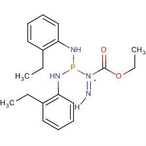 61880-37-3  Diazenecarboxylic acid, [bis(ethylphenylamino)phosphinyl]-, ethyl ester