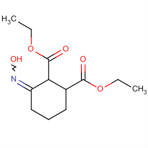 61883-13-4  1,2-Cyclohexanedicarboxylic acid, 3-(hydroxyimino)-, diethyl ester