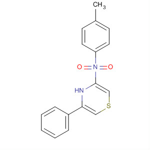 61883-88-3  4H-1,4-Thiazin-3-amine, N-(4-methylphenyl)-5-phenyl-, 1,1-dioxide