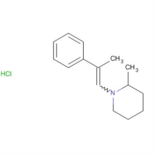 61885-62-9  Piperidine, 2-methyl-1-(2-phenyl-1-propenyl)-, hydrochloride