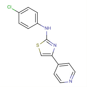 61889-64-3  2-Thiazolamine, N-(4-chlorophenyl)-4-(4-pyridinyl)-