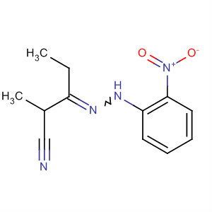 61889-75-6  Pentanenitrile, 2-methyl-3-[(2-nitrophenyl)hydrazono]-