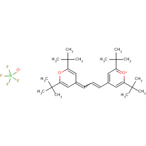 61899-53-4  Pyrylium,4-[3-[2,6-bis(1,1-dimethylethyl)-4H-pyran-4-ylidene]-1-propenyl]-2,6-bis(1,1-dimethylethyl)-, tetrafluoroborate(1-)