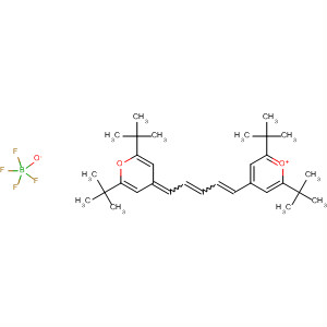 61899-55-6  Pyrylium,4-[5-[2,6-bis(1,1-dimethylethyl)-4H-pyran-4-ylidene]-1,3-pentadienyl]-2,6-bis(1,1-dimethylethyl)-, tetrafluoroborate(1-)