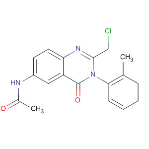 61899-78-3  Acetamide,N-[2-(chloromethyl)-3,4-dihydro-3-(2-methylphenyl)-4-oxo-6-quinazolinyl]-