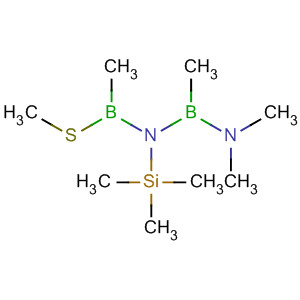 61909-05-5  Boranediamine,N,N,1-trimethyl-N'-[methyl(methylthio)boryl]-N'-(trimethylsilyl)-