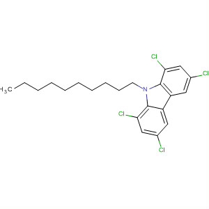 61911-59-9  9H-Carbazole, 1,3,6,8-tetrachloro-9-decyl-