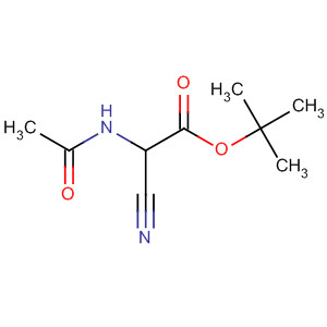 61934-77-8  Acetic acid, (acetylamino)cyano-, 1,1-dimethylethyl ester