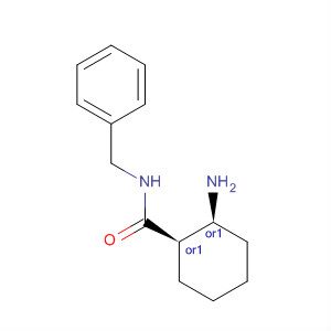 61936-16-1  Cyclohexanecarboxamide, 2-amino-N-(phenylmethyl)-, cis-