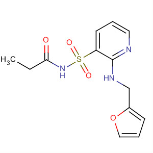 61941-78-4  Propanamide, N-[[2-[(2-furanylmethyl)amino]-3-pyridinyl]sulfonyl]-