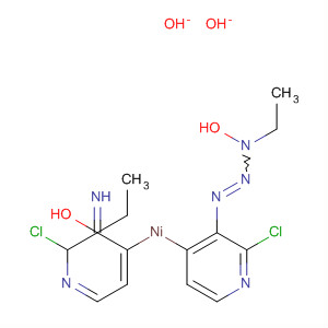 61943-60-0  Nickel, bis[2-chloro-3-(3-ethyl-3-hydroxy-1-triazenyl)pyridinato]-