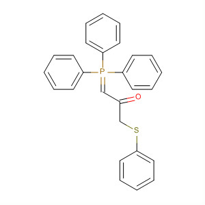 61955-82-6  2-Propanone, 1-(phenylthio)-3-(triphenylphosphoranylidene)-