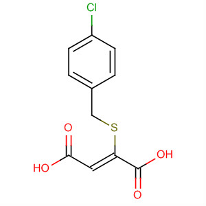 61957-97-9  2-Butenedioic acid, 2-[[(4-chlorophenyl)methyl]thio]-, (Z)-