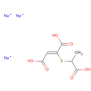 61958-05-2  2-Butenedioic acid, 2-[(1-carboxyethyl)thio]-, trisodium salt, (Z)-