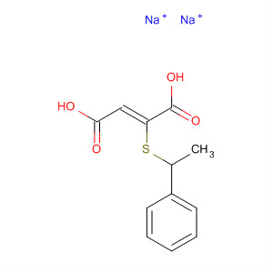 61958-09-6  2-Butenedioic acid, 2-[(1-phenylethyl)thio]-, disodium salt, (Z)-