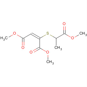 61958-11-0  2-Butenedioic acid, 2-[(2-methoxy-1-methyl-2-oxoethyl)thio]-, dimethylester, (E)-